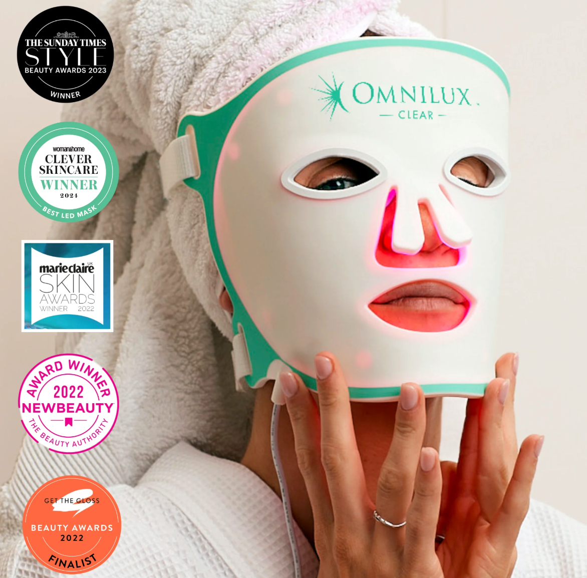 Omnilux Clear Face Mask