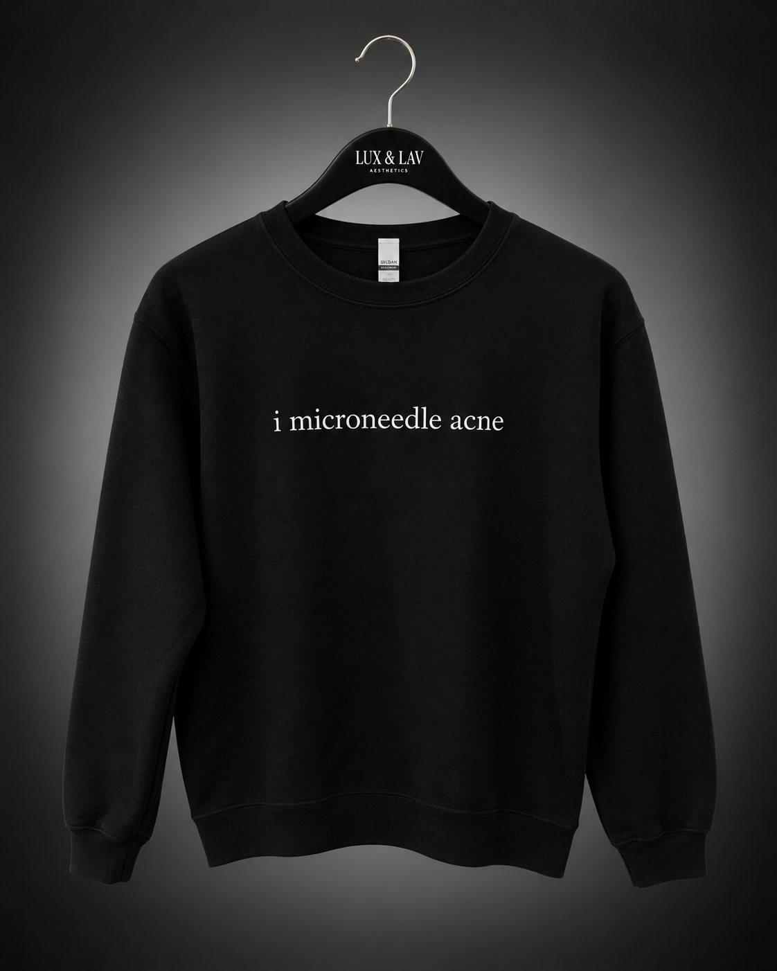 i microneedle acne Crewneck