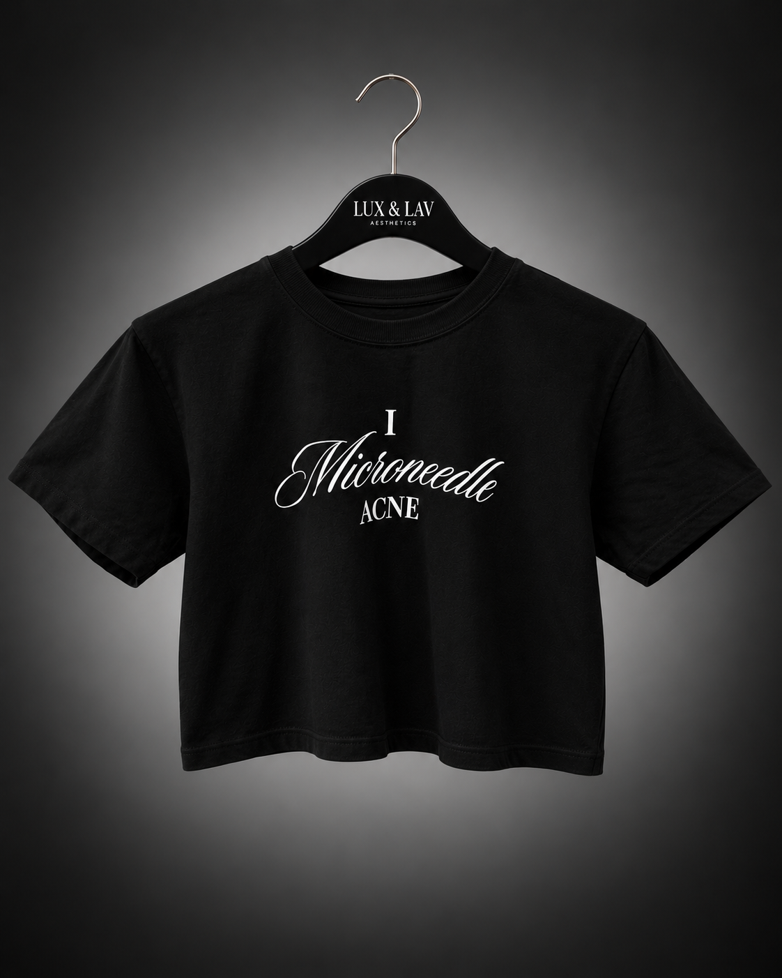 I Microneedle Acne Crop Top