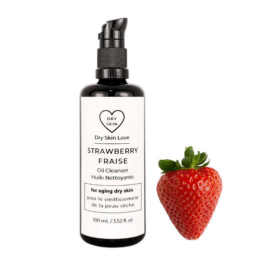 Dry Skin Love Strawberry Fraise Oil Cleanser