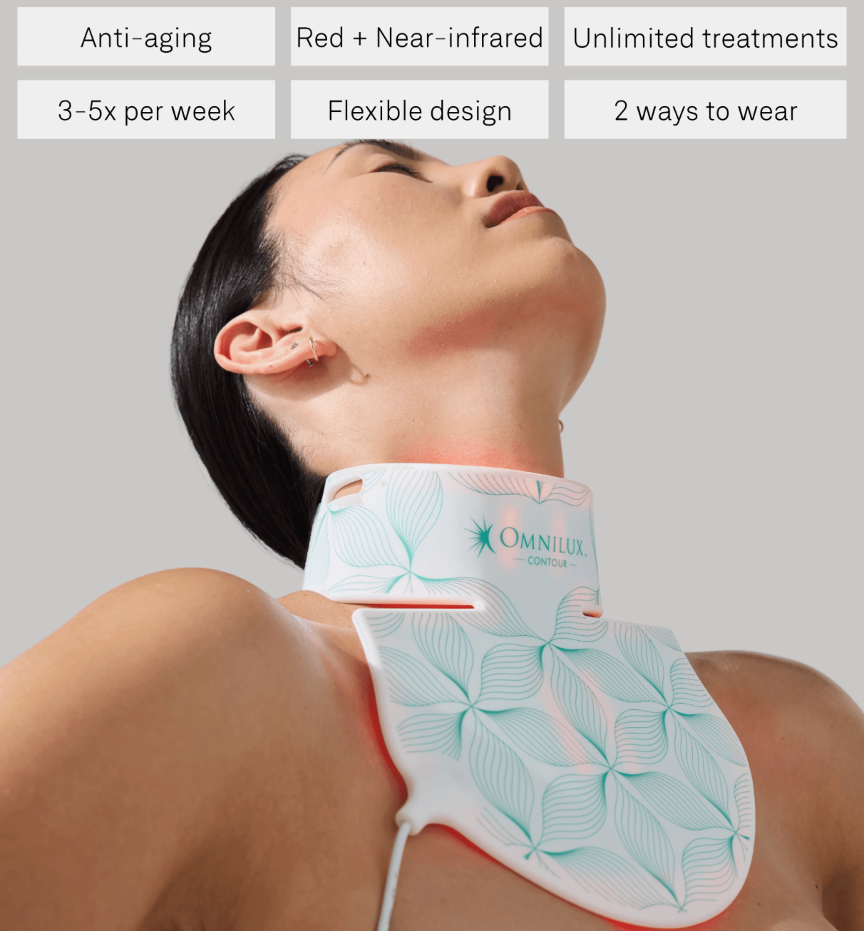 Omnilux Neck and Décolleté Mask