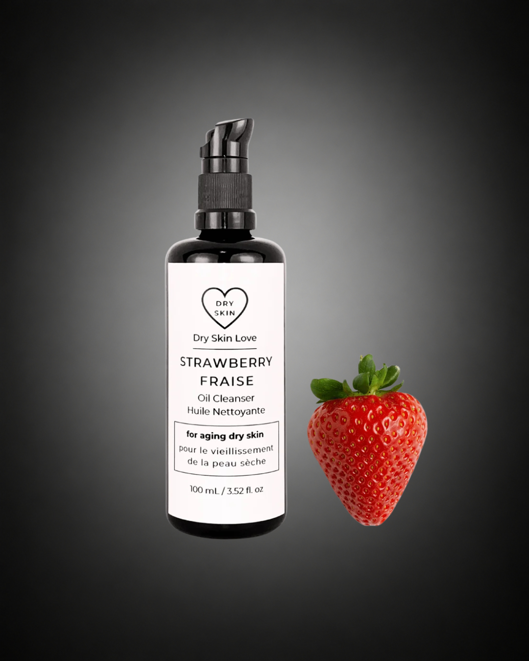 Dry Skin Love Strawberry Fraise Oil Cleanser